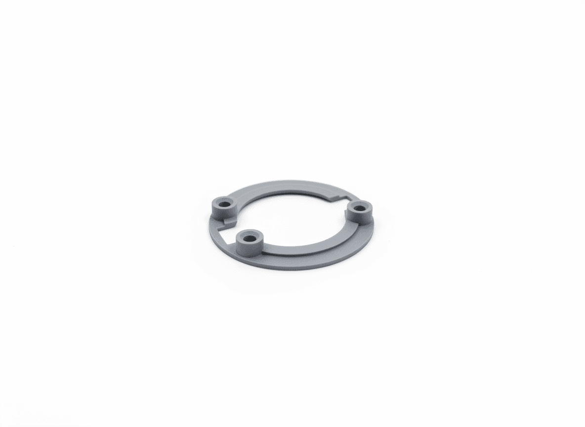 Ronde flensring - Compact ringvormig onderdeel met montagegaten, geschikt voor nauwkeurige passing.