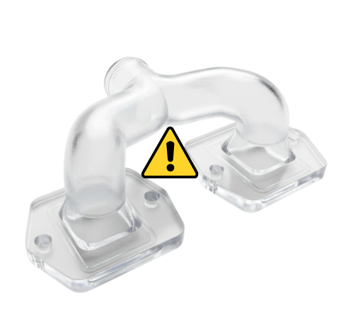 Middelmatig transparant